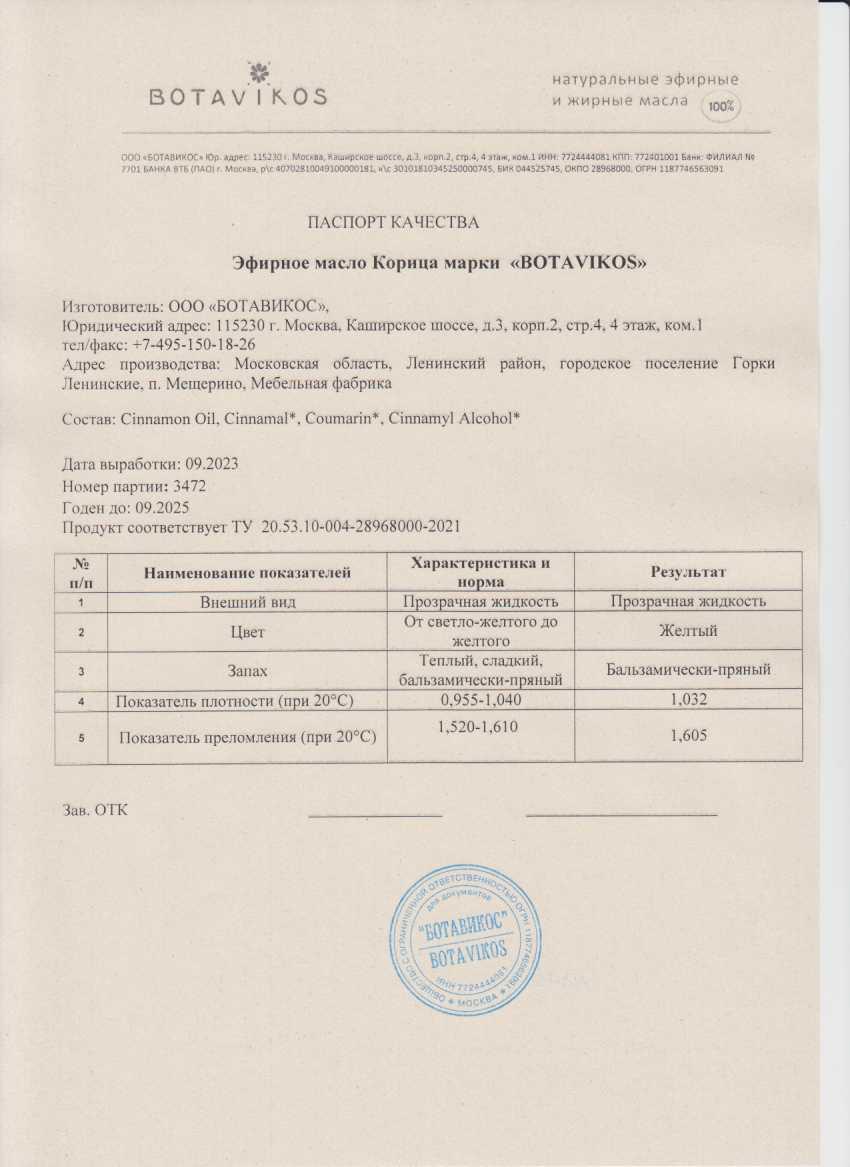 Паспорт №092023